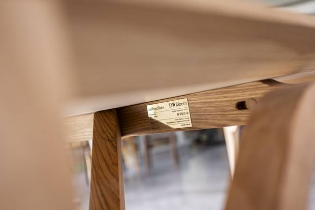 Héraclite, table de repas, 230 × 90 cm, h 75 cm