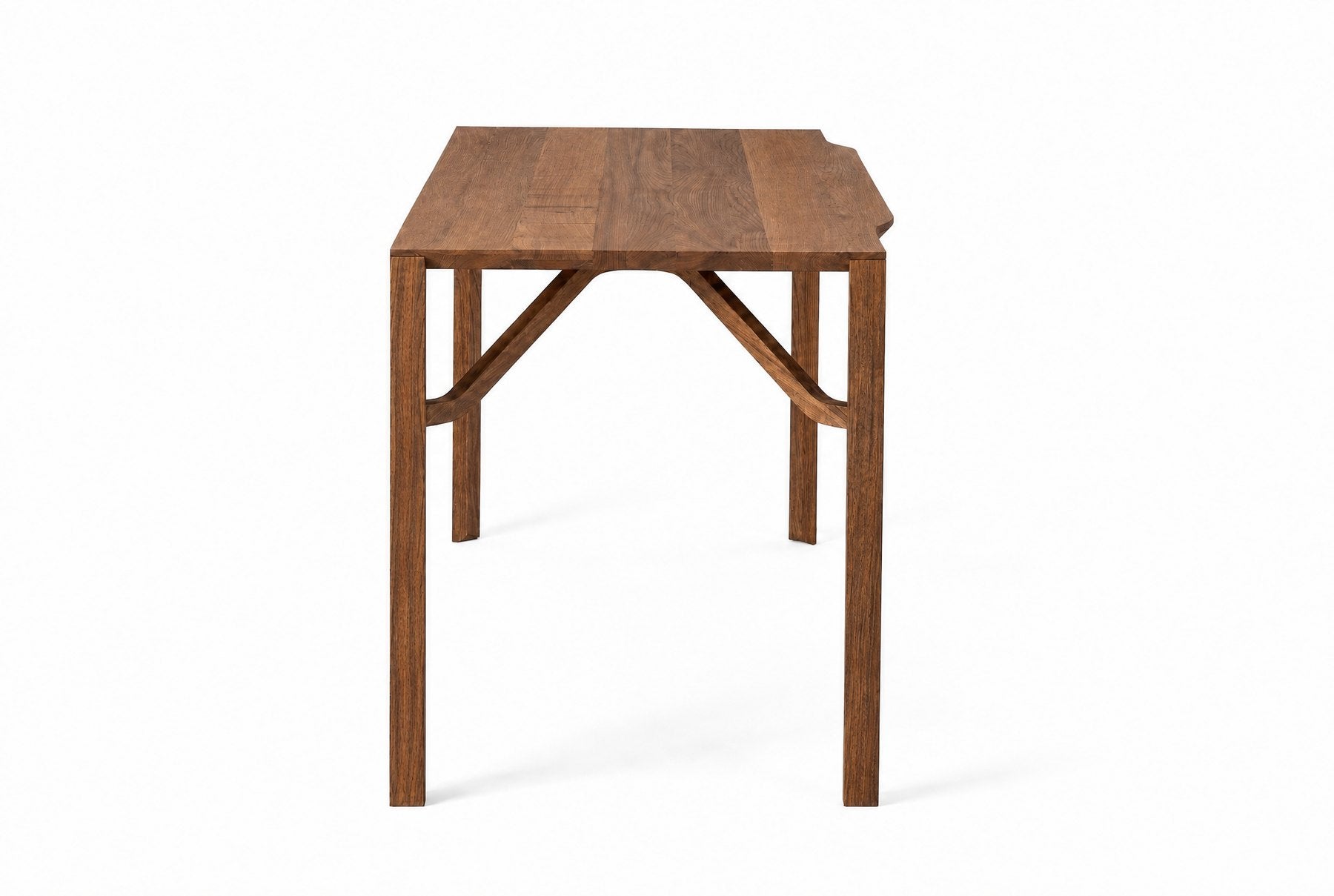 Héraclite, writing desk, Ash Nocturne, 170 × 69 cm, h 75 cm