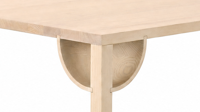 Séléné, detail Ash Opaline, Square 140×140